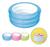 Banheira Infantil Bebê Banho Verão Pequena Inflável 80l  Azul