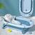 Banheira Infantil Dobrável Com Caminha Para Banho Neném Baby Azul