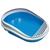 Banheira para Gato Tipo Caixa De Areia Smart luxo c/ Arco várias cores Furacão Pet  Azul
