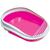 Banheira para Gato Tipo Caixa De Areia Smart luxo c/ Arco várias cores Furacão Pet  Rosa