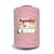 Barbante Apolo Eco Circulo 1.8kg Fio 8 Crochê Tricô 3526- Rosa Bebê