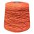 Barbante Colorido 6 Fios 1 Kilo Para Crochê Tricô Prial Laranja