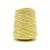 Barbante Colorido Número 6 Para Croche Artesanato 1kg Amarelo Claro