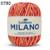Barbante Milano Fio N6 Novelo com 226 Metros Matizado Euroroma para Crochê, Tricô e Amigurumi Lichia - 780