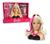 Barbie Styling Head Hair Cabelos Com Mechas Coloridas - Pupee Preto