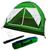 Barraca Camping 4 Pessoas Iglu Tenda Acampamento Bolsa Verde