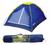 Barraca De Camping Acampamento Mor Iglu 2 Pessoas - Ref 9033 - Medidas 2,05x1,45x1,00 Metros Azul