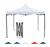 Barraca, Tenda Gazebo 2x2 Sanfonada Aço Galvanizado + Bolsa, Para Feira , laser , Praia , Camping , Estande, Casamento,Jardim Branco