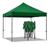 Barraca, Tenda Gazebo 2x2 Sanfonada Aço Galvanizado + Bolsa, Para Feira , laser , Praia , Camping , Estande, Casamento,Jardim Verde