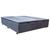 Base Cama Box Baú Casal King Size Suede Bordado SkyBox Cinza