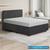 Base Cama Box Casal Veludo - SkyBox Preto