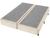 Base Cama Box King Americanflex Bipartido Bege