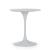 Base de Mesa de Jantar Saarinen Oval Para tampo de 120x80 cm até 140x90 cm Branco