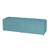 Baú Calçadeira Recamier Para Quarto Cama Jade 138Cm Estofada Suede Diversas Cores Azul Tiffany