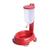 Bebedouro Automático Durapets Durafeeder Basic 1litro -1un Guardsman Red