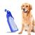 Bebedouro Pet Portatil Garrafa Passeio Cachorro Aqua Dog Viagem Carro Grande 500Ml Vermelho