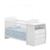 Berço Cômoda 0516 Sorvete Seco Plus - Multimóveis Branco Brilho