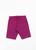 Bermuda ciclista lisa feminina infantil Rosa