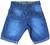 Bermuda Infantil Jeans Masculino Roupa Short Menino Azul claro