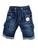 bermuda jeans com cordão menino infantil juvenil com elastano TAM 4 A 16 ANOS Cargo
