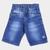 Bermuda Jeans Infantil Gansgter Estonada Masculina Azul