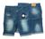 bermuda jeans infantil meninos juvenil masculino TAM de 10 a 16 anos Azul claro