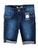 bermuda jeans infantil meninos juvenil masculino TAM de 10 a 16 anos Azul, Aço