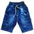 Bermuda jeans masculina infantil menino com lycra Azul claro elástico