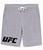 Bermuda Masculina Moletom - UFC MMA Luta Fight Night Cinza, Preto