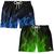 Bermuda Masculina Praia Estampada Surf Boardshort Verão Moda Casual Esportiva Fiblu, Grenn