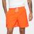 Bermuda Masculina Short Praia Bolso Cordão Verão Laranja