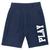 Bermuda Moletom Infantil Pulla Bulla Play Masculina Marinho