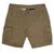 Bermuda Passeio Volcom Plus Size Bevel Cargo Khaki Bege