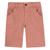 Bermuda Sarja Infantil Hering Kids Masculina Rosa claro