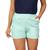 Bermuda Shorts Feminino Moletinho Bolso Academia Fitness Verde, Limão