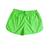 Bermudinha Feminina Moda Praia Verão Shorts Boxer em Tactel Verde neon