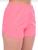 Bermudinha tactel feminina/shorts praia/caminhada/lazer Rosa