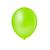Bexiga Balão Liso 9 Polegadas 50 Unidades Varias Cores Verde Limão