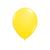 Bexiga Balão Liso 9 Polegadas 50 Unidades Varias Cores Amarelo