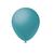 Bexiga Balão Liso 9 Polegadas 50 Unidades Varias Cores Azul Celeste