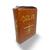 Bíblia Com Ziper Capa Flexível Índice Lateral De Mesa 20cm  Marrom