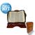 Bíblia Sagrada Católica Grande 20cm Com Suporte 28cm  Bíblia + Suporte