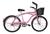 Bicicleta 26 Beach Bike Caiçara Praiana Harley Completa Rosa