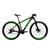 Bicicleta Alum 29 Ksw Cambios GTA 24 Vel A Disco Ltx Hidráulica Preto, Verde fosco