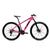 Bicicleta Alumínio Aro 29 Ksw Shimano TZ 24 Vel Ltx KRW20 Rosa, Preto