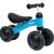 Bicicleta andador infantil 4 rodas sem pedal bike equilíbrio-buba Azul