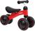 Bicicleta andador infantil 4 rodas sem pedal bike equilíbrio-buba Vermelho