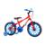 Bicicleta Aro 16 Com Rodinha Forss Race - Preto Vermelho