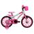 Bicicleta Aro 16 Feminina - Athor Baby Lux Princess Cesta Aço