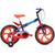 Bicicleta aro 16 freio V-brake com rodinhas - LUDI - Houston Azul
